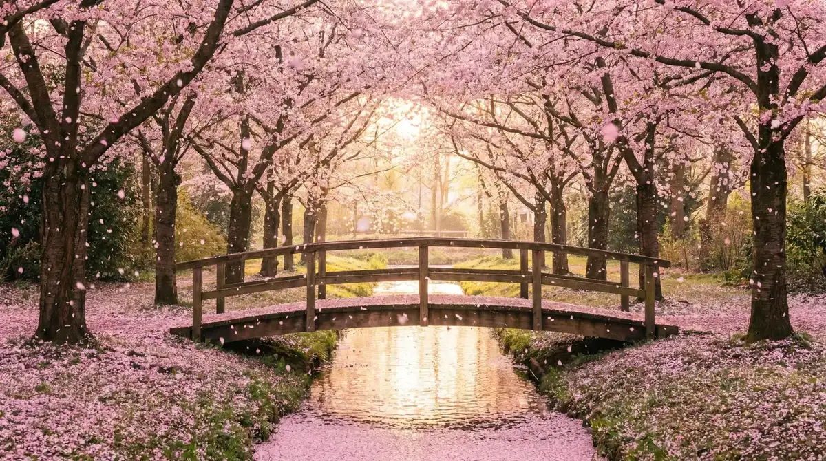 樱花桥畔 - 芭乐app最新版下载汅api免费 唯美风景